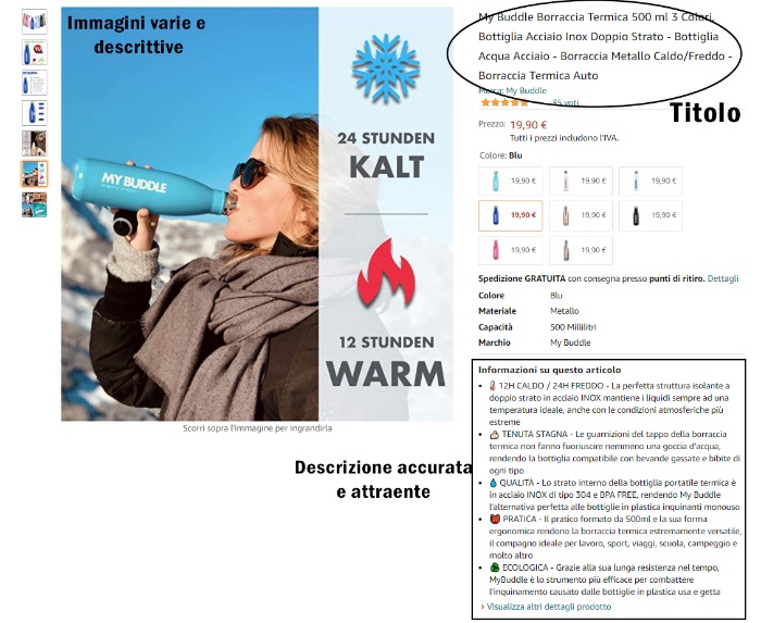 come ottimizzare una scheda prodotto per la SEO di Amazon