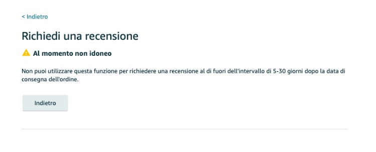 Chiedere una recensione per gli acquisti amazon e migliorare posizionamento